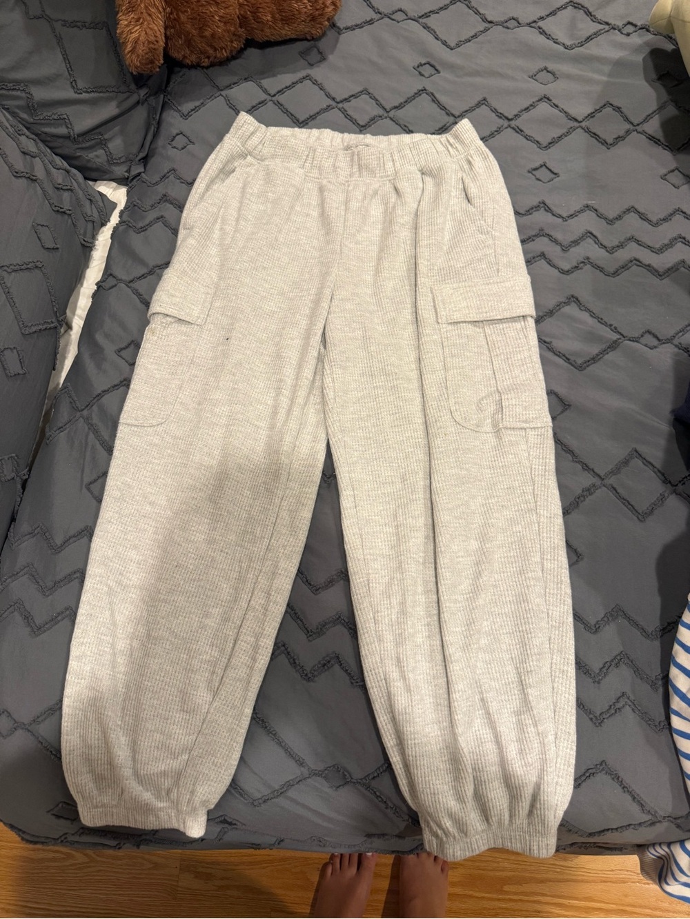 Aerie knit cargo sweats